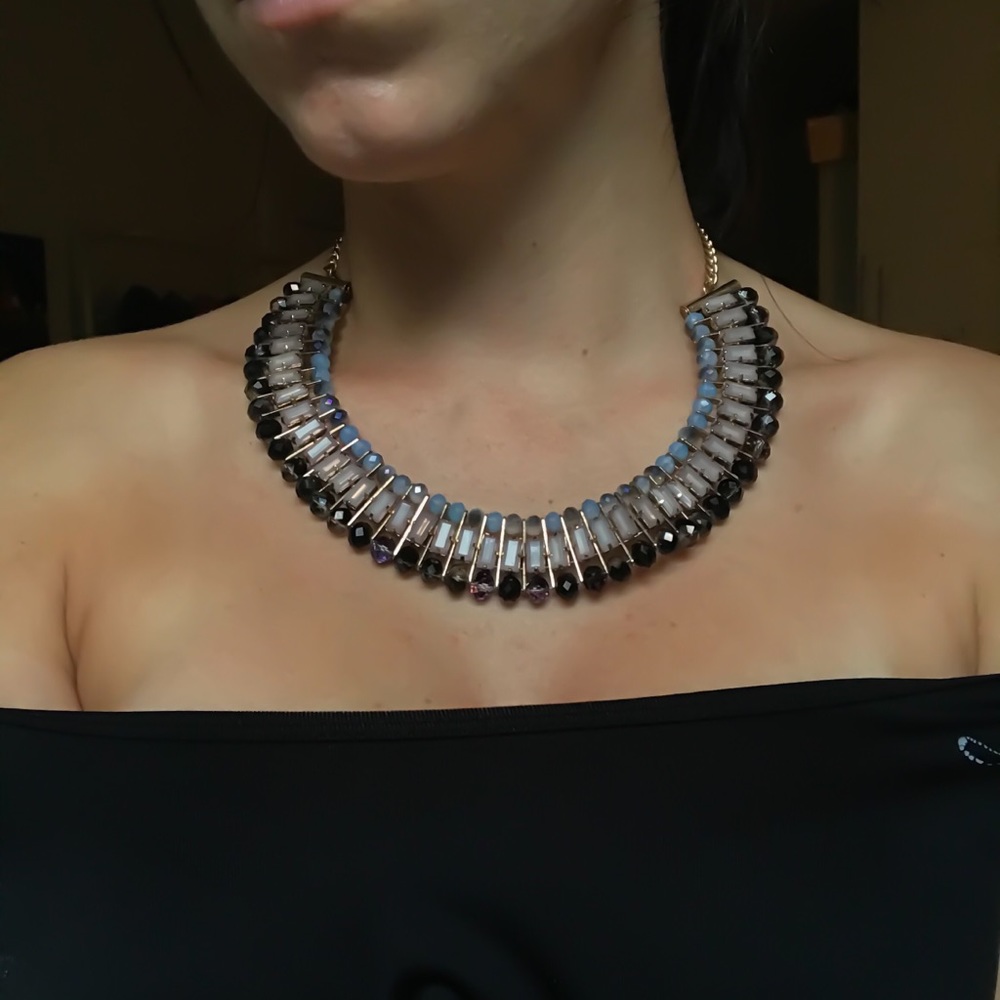 F21 Bib Statement Necklace